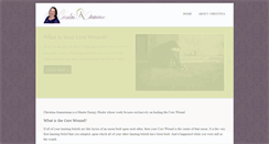 Desktop Screenshot of christinaammerman.com